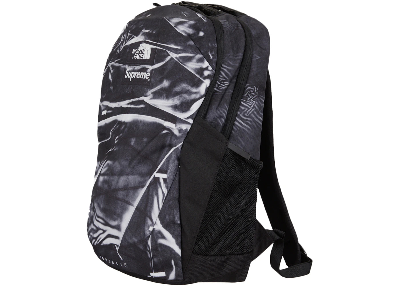 supreme the north face printed borealis trompe l'oeil backpack black 