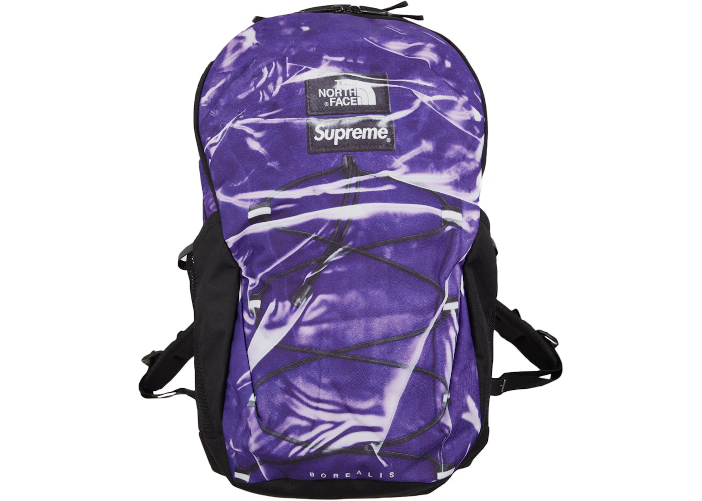 Supreme The North Face Printed Borealis Trompe L'Oeil Backpack Purple