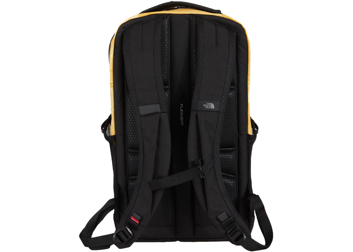 supreme the north face printed borealis trompe l'oeil backpack yellow 