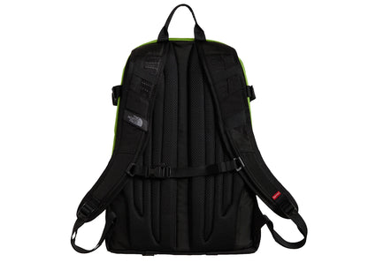 supreme the north face s logo expedition backpack lime 
