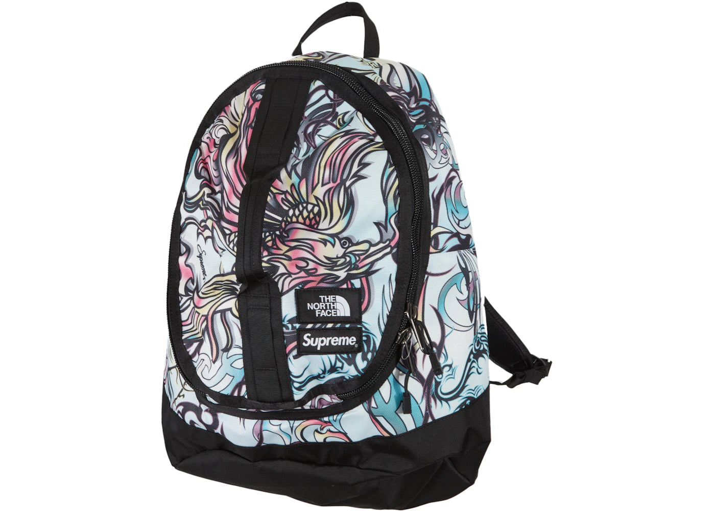 supreme the north face steep tech backpack (fw22) multicolor dragon 