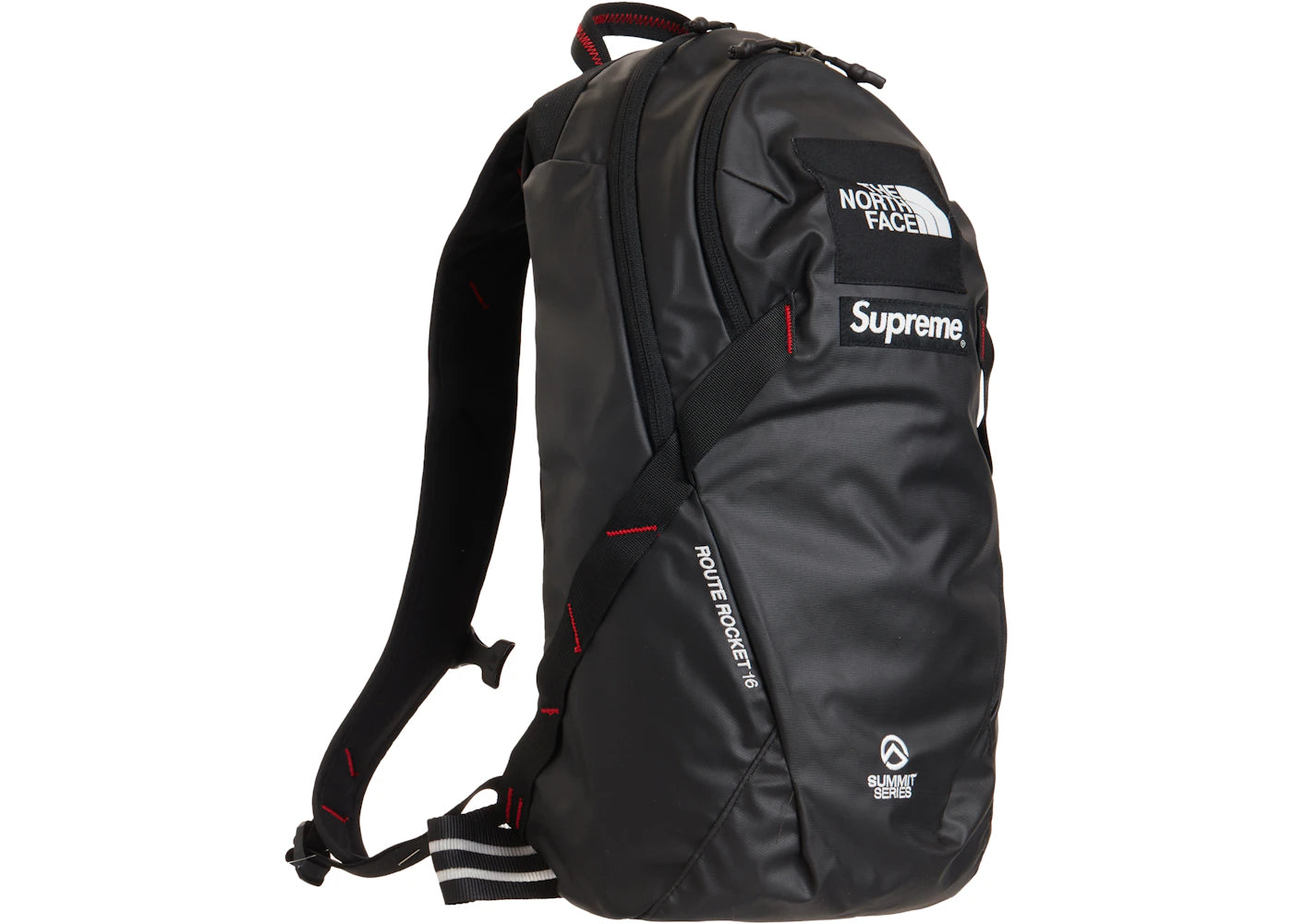 supreme the north face summit series outer tape seam route rocket backpack black 
