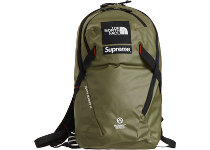 Supreme The North Face Summit Series Outer Tape Seam Route Rocket Backpack Olive