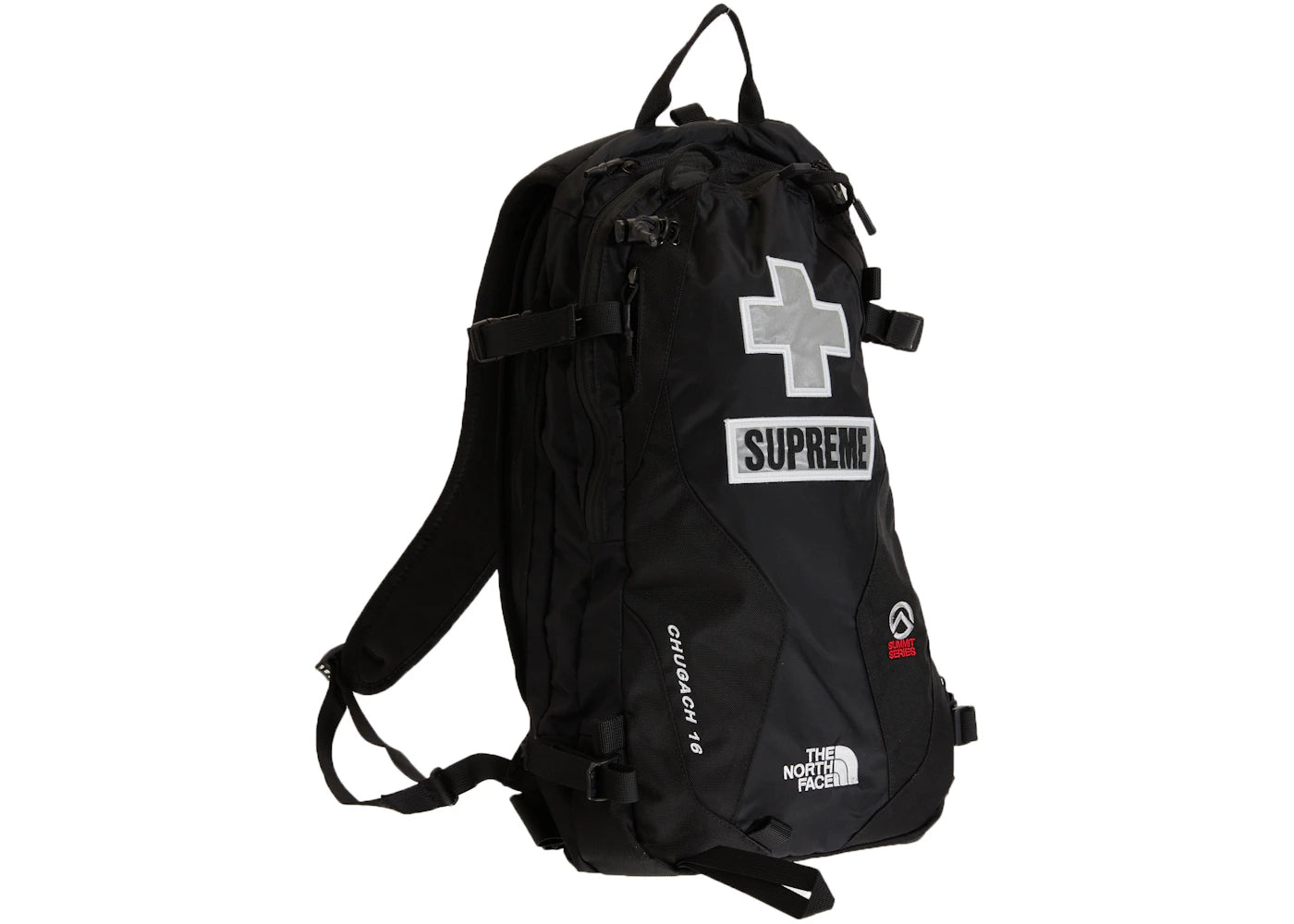 supreme the north face summit series rescue chugach 16 backpack black 