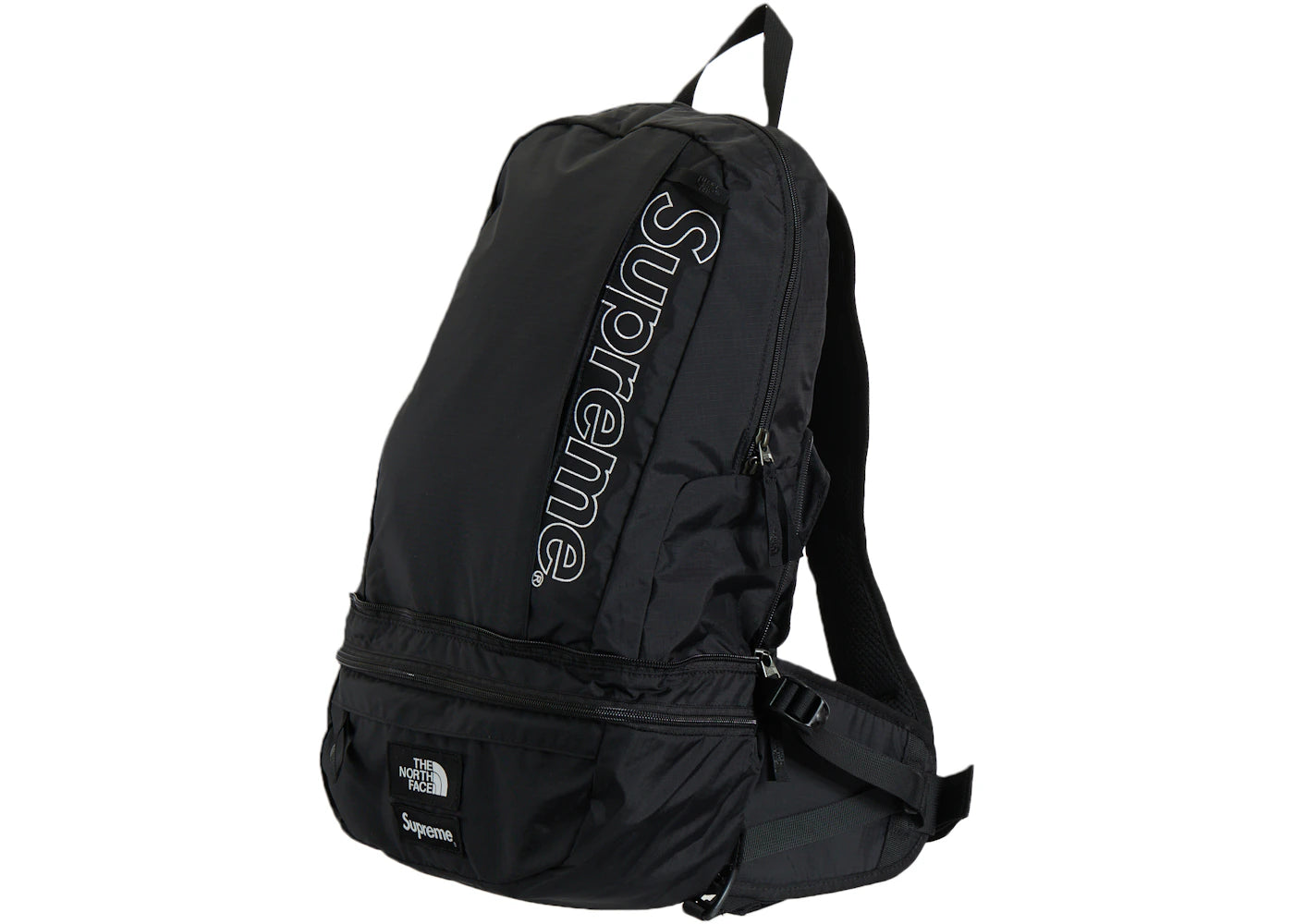supreme the north face trekking convertible backpack and waist bag black 