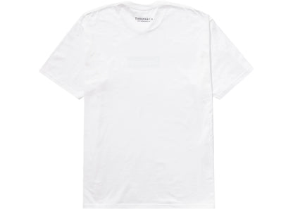 supreme tiffany & co. box logo tee white