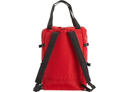 supreme tote backpack red 