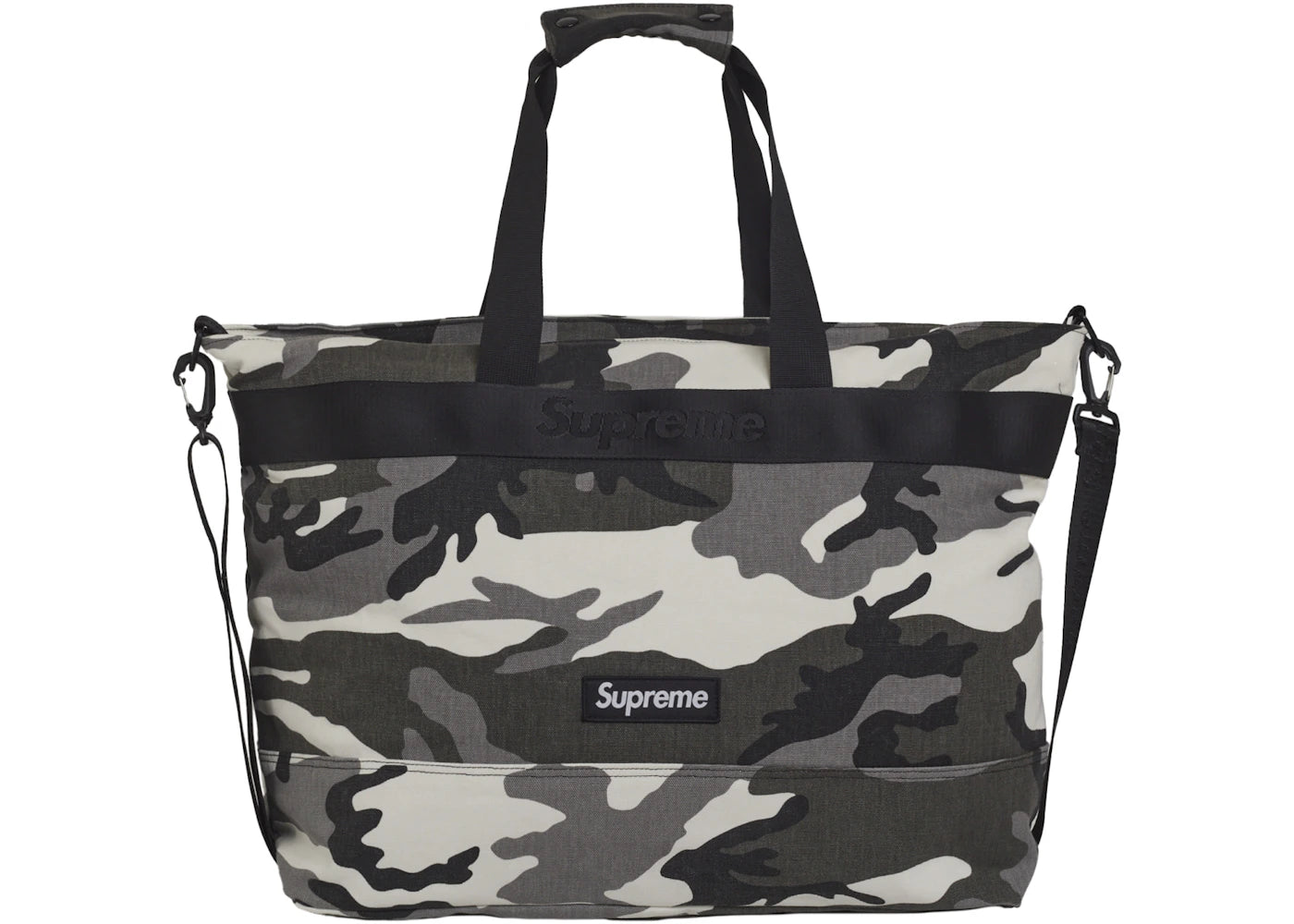 Supreme Tote Bag Snow Camo