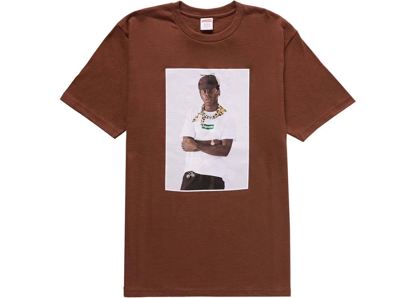 supreme tyler the creator tee brown