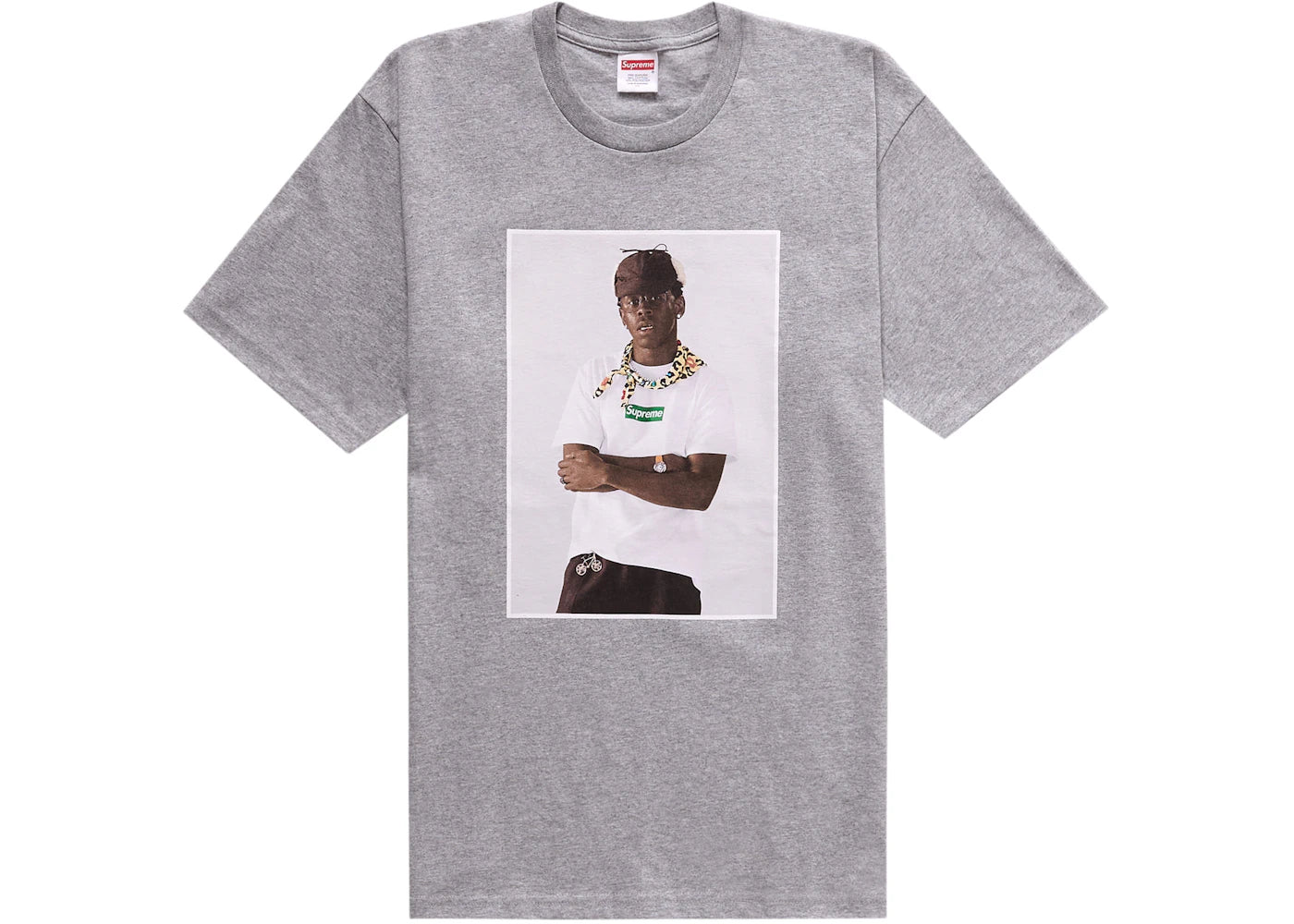 supreme tyler the creator tee heather grey