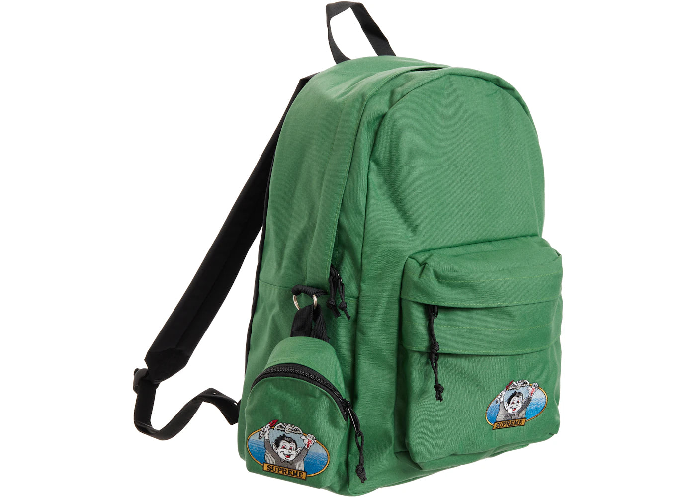 supreme vampire boy backpack green 