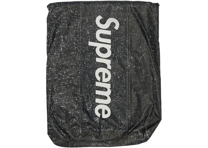 Supreme Waterproof Reflective Speckled Backpack Black