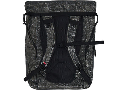 supreme waterproof reflective speckled backpack black 
