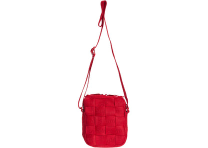 Supreme Woven Shoulder Bag Red