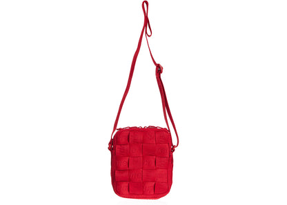 Supreme Woven Shoulder Bag Red