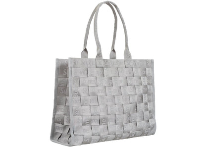 Supreme Woven Tote Grey