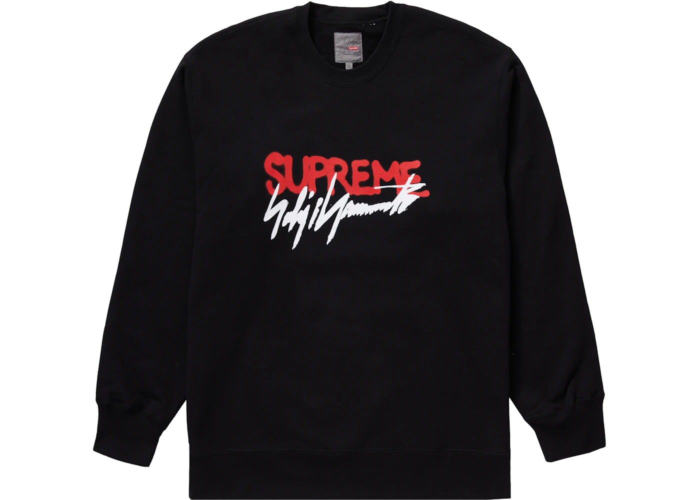 supreme yohji yamamoto crewneck black