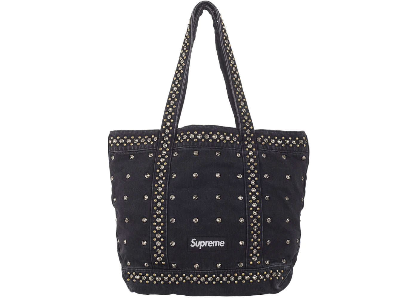 Supreme B.B. Simon Denim Tote Bag Black