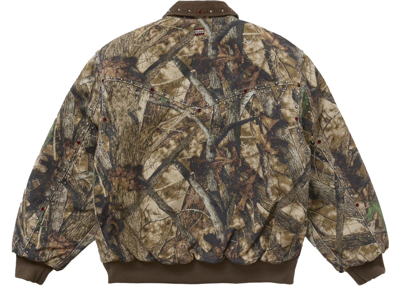 supreme b.b. simon studded work jacket truetimber htc fall camo