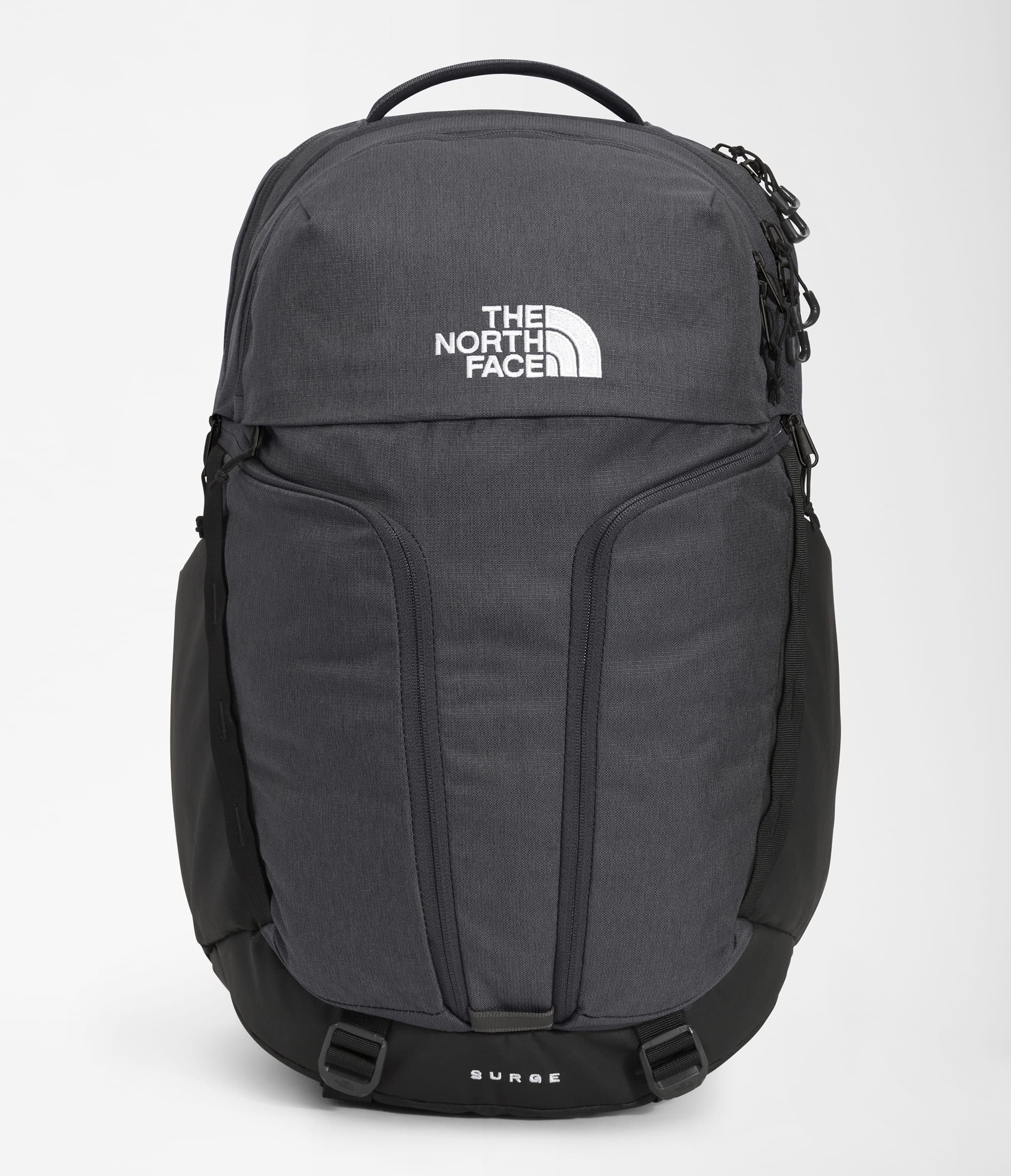 The North Face Surge Backpack Asphalt Grey Light Heather