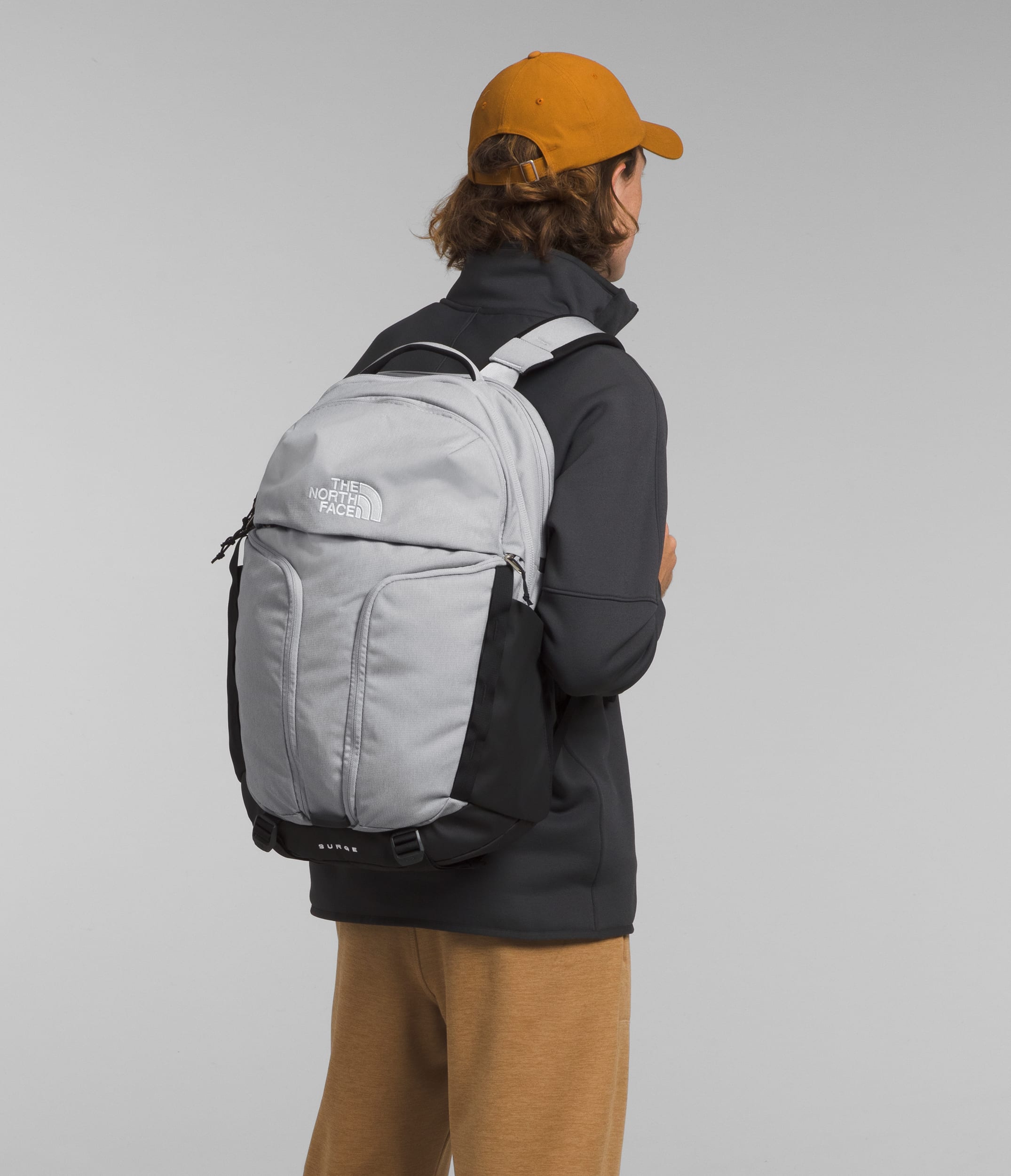 The North Face Surge Backpack Meld Grey Dark Heather