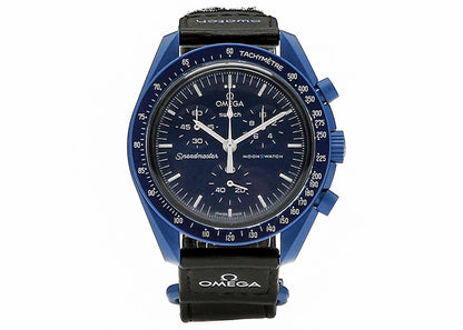 Swatch X Omega Bioceramic Moonswatch Mission To Neptune So33N100