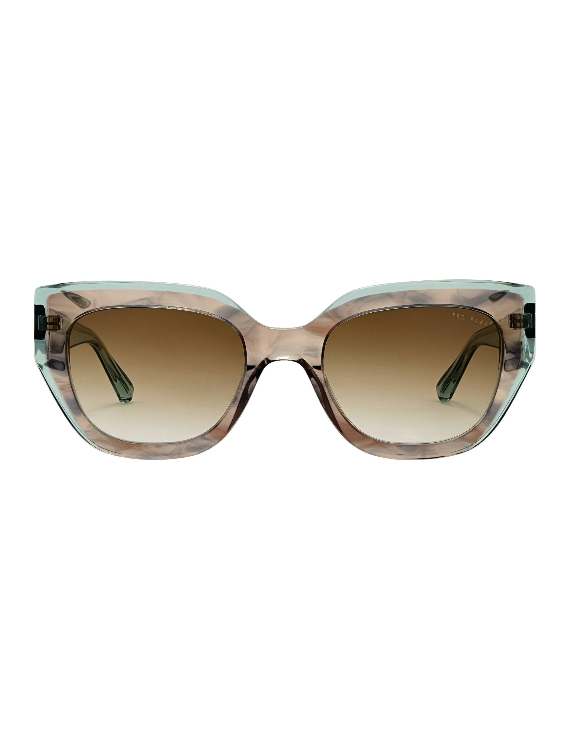 Ted Baker Coral Chunky Cat Eye Acetate Sunglasses Women's
