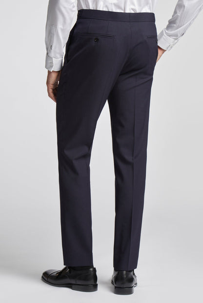 Ted Baker Breents Slim Fit Navy Tuxedo Trousers