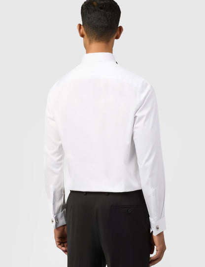 Ted Baker Otilla Slim Fit Sateen Cotton Dress Shirt