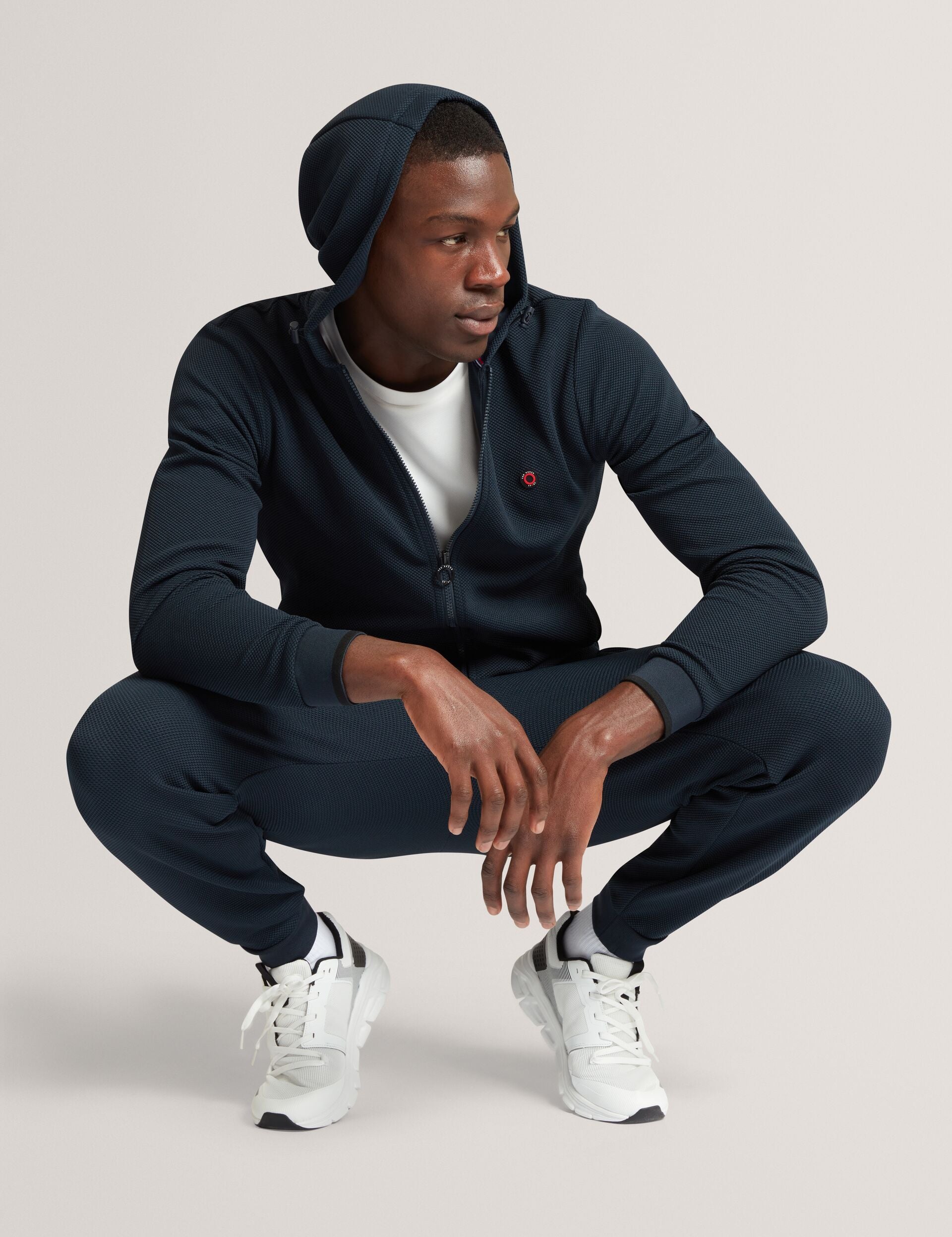 Ted Baker Lee Piquet Cuffed Tracksuit Joggers