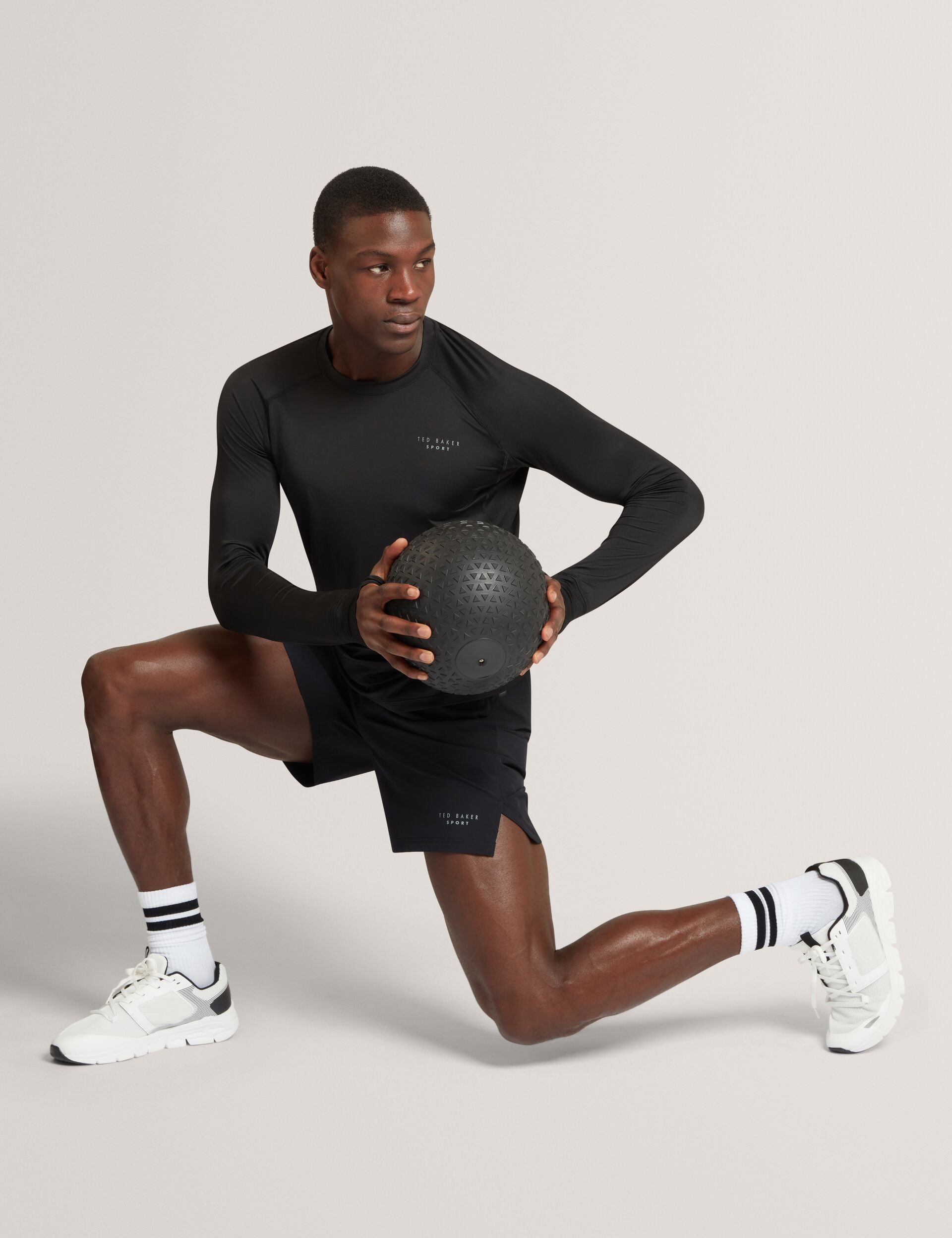 Ted Baker Sam Performance Long Sleeve Training Top