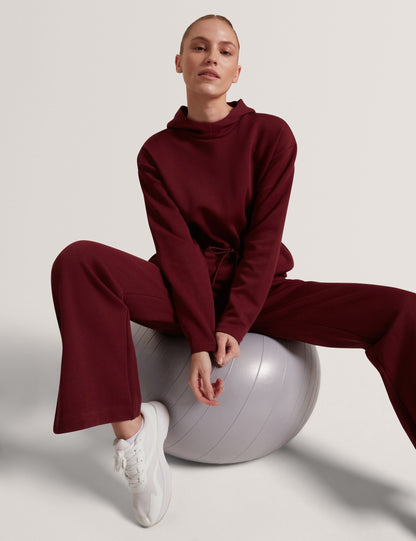 Ted Baker Lily Drawcord Waist Longline Active Hoodie Women's