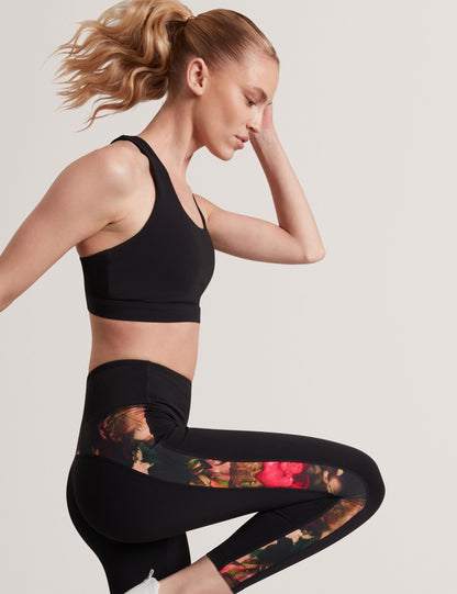 Ted Baker Poppy Contrast Panel 78 Training Leggings Women's
