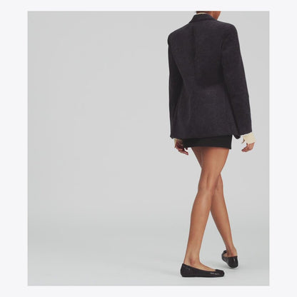 Tory Burch Minnie Travel Ballet PERFECT BLACK