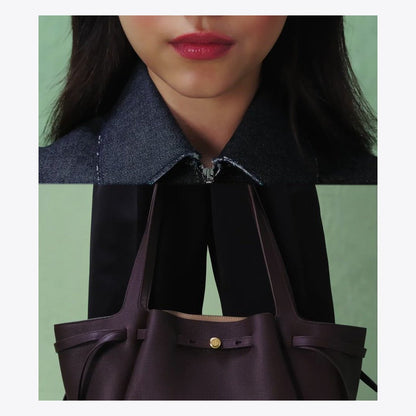 Tory Burch Romy Tote Deep Brown