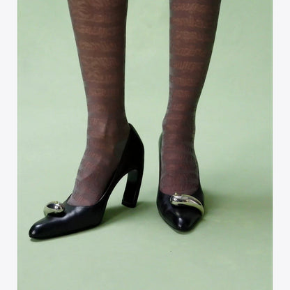 Tory Burch Pierced Pump PERFECT BLACK