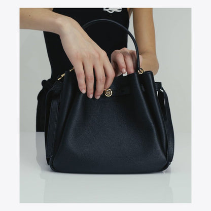 Tory Burch Romy Bucket Bag Black