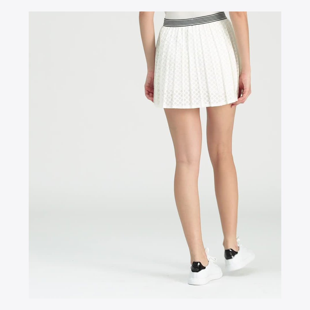 Tory Burch Howell Court Sneaker TITANIUM WHITE / PETUNIA