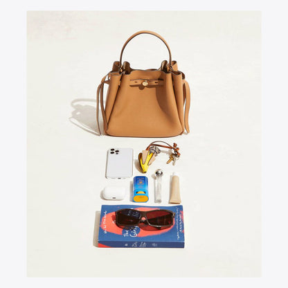 Tory Burch Romy Bucket Bag Tiramisu