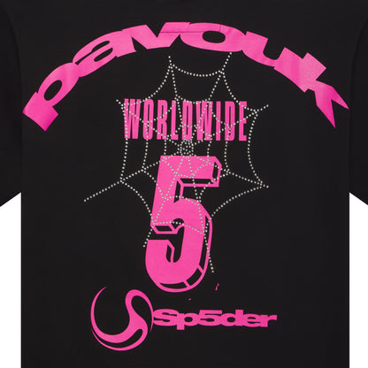 Sp5der Pavouk Rhinestone TEE