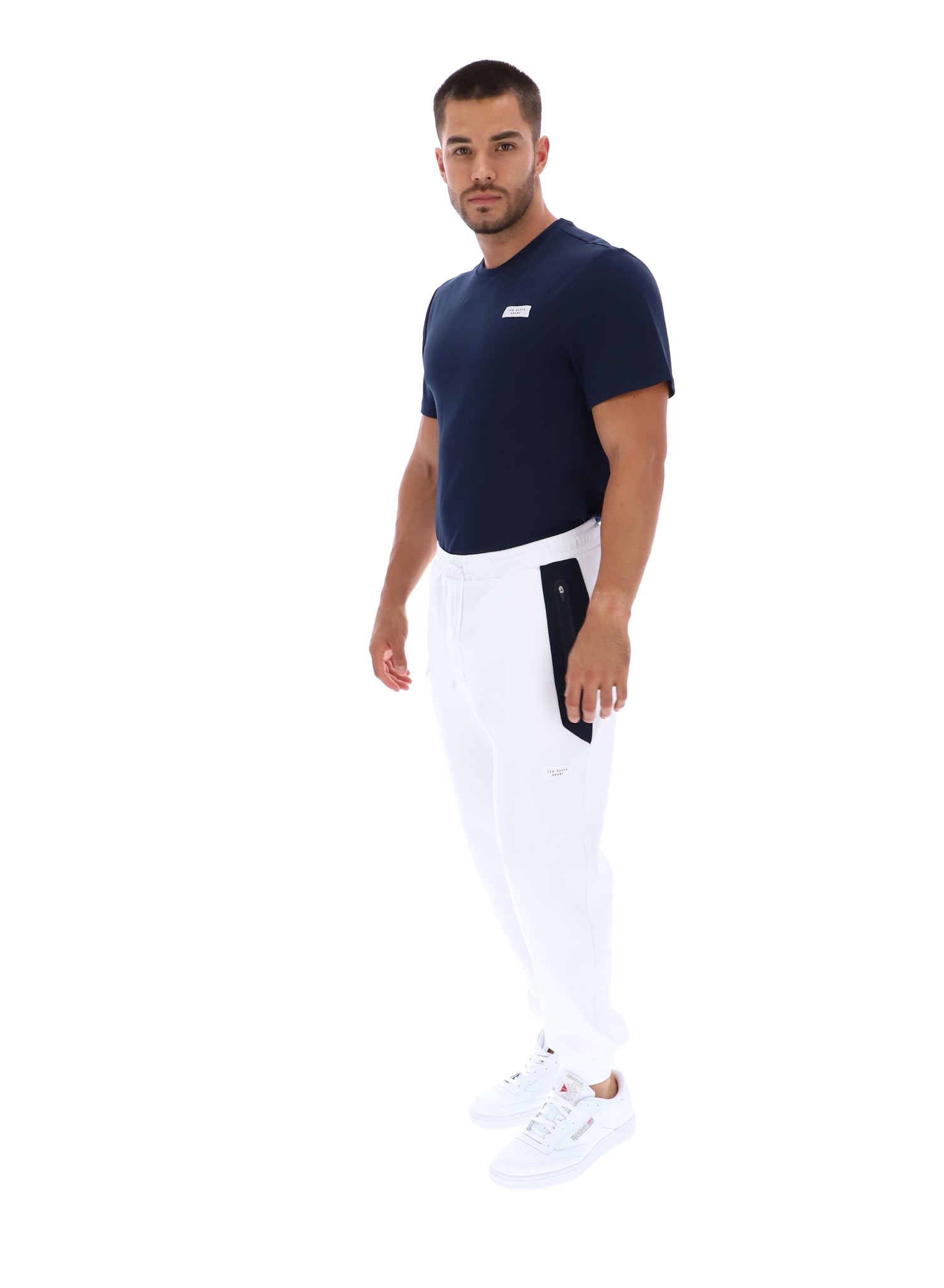 Ted Baker Ted Colour Block Cuffed Track Joggers