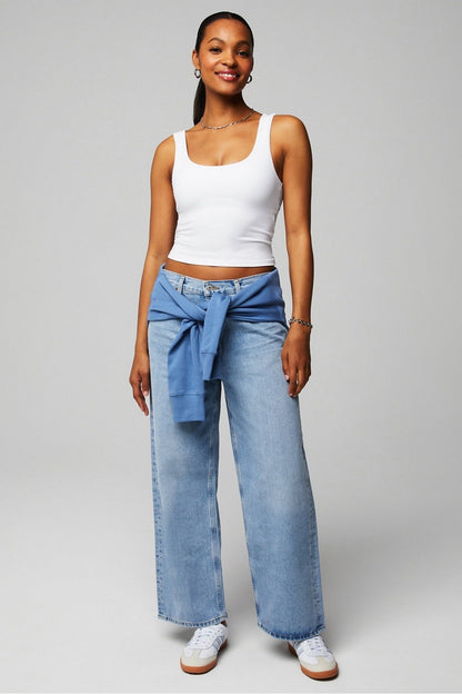Fabletics Oasis Twist Built-In Bra Tank