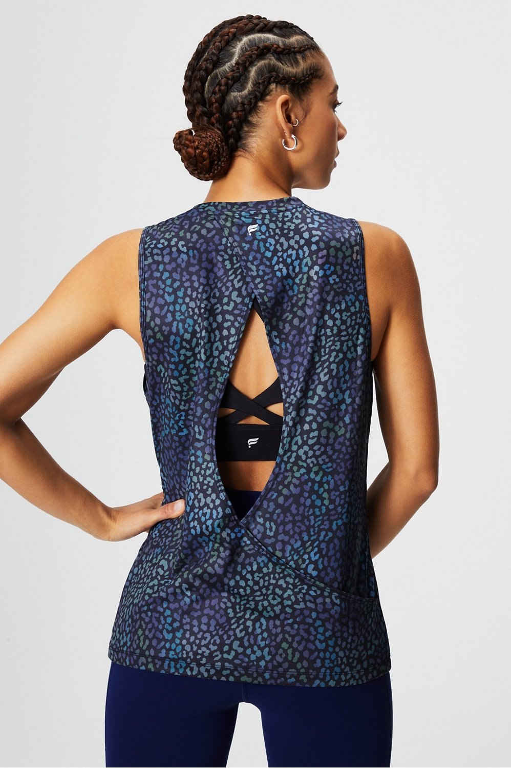 Fabletics Dry-Flex Open Back Tank