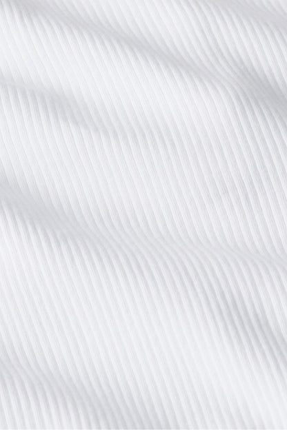 Fabletics High Neck Rib Built-In Bra Tank