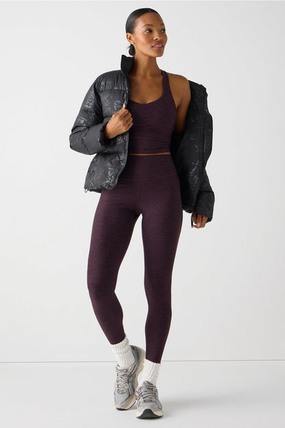 Fabletics HeatherFlex Anywhere Cropped Built-In Bra Tank