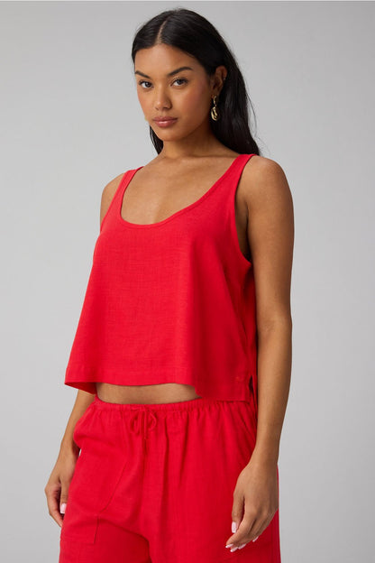Fabletics Lifestyle Linen Tank