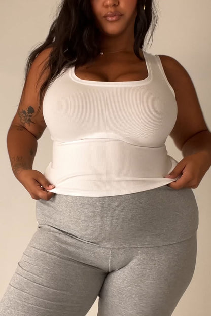 Fabletics Soft Rib Cropped Tank