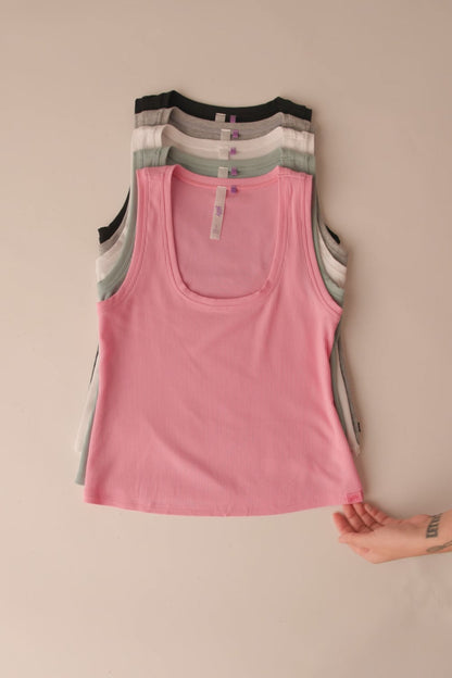 Fabletics Soft Rib Cropped Tank