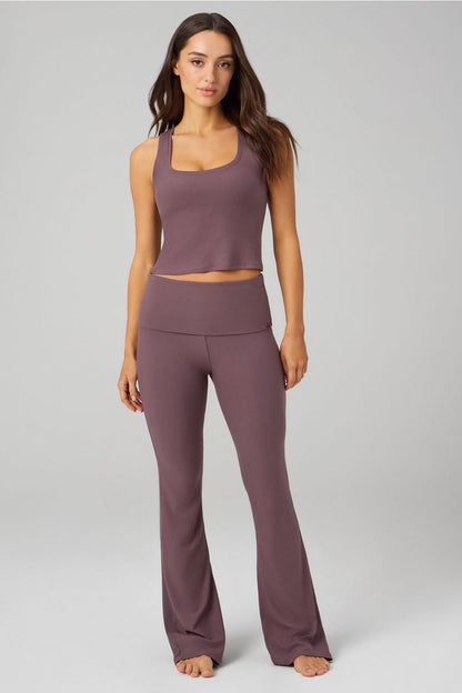 Fabletics Soft Rib Cropped Tank