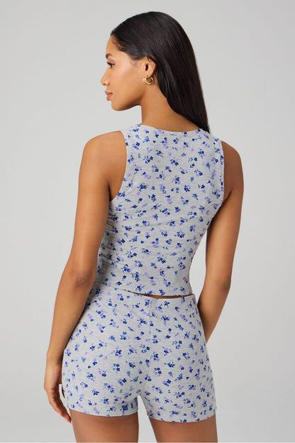 Fabletics Soft Rib Cropped Tank